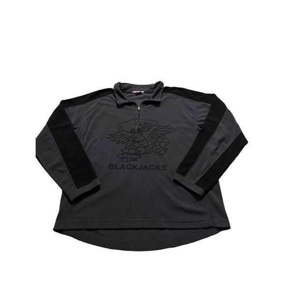 Colorado Timberline Mens 1/4 Zip Pullover Fleece Sweater Blackjack Eagle Size M - Picture 1 of 6